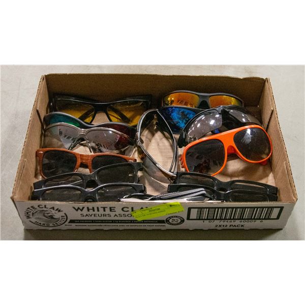 FLAT OF 14 SUNGLASSES