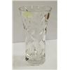 Image 1 : FLOWER DESIGN CRYSTAL VASE