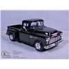 Image 1 : DIE CAST VEHICLE - 1955 CHEVY PICKUP (BLACK)