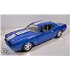 Image 1 : DIE CAST VEHICLE - 1970 CUDA (BLUE)