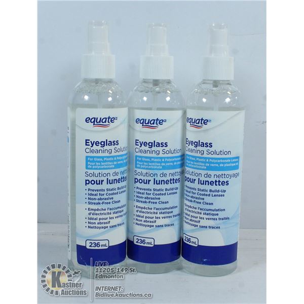 EYEGLASS CLEANING SOLUTION