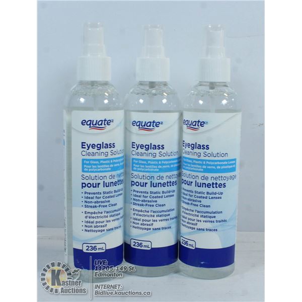 EYEGLASS CLEANING SOLUTION