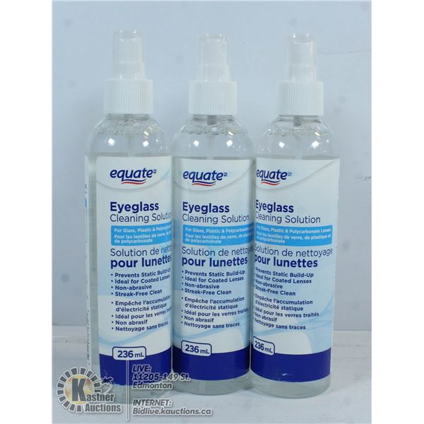EYEGLASS CLEANING SOLUTION