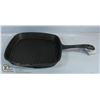 Image 1 : NEW 9" X 9" SQUARE CAST IRON GRIDDLE