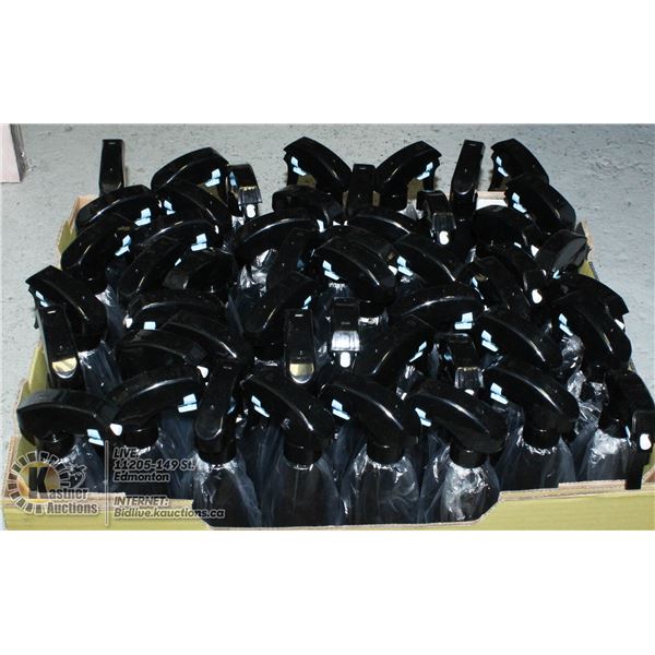 LARGE FLAT OF NEW SPRAY BOTTLES.