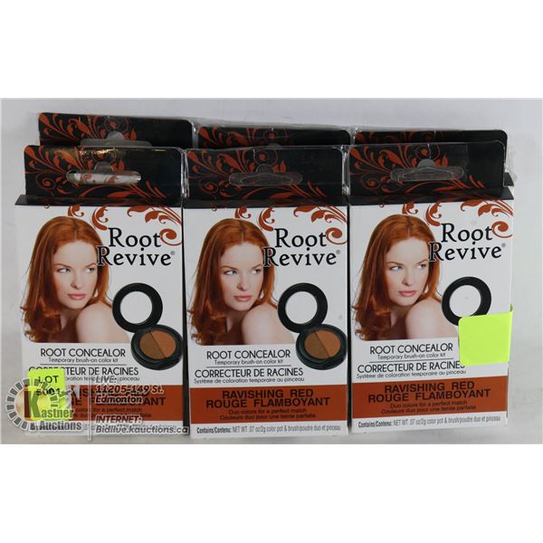 LOT OF 6 ROOT REVIVE ROOT CONEALER  RAVISHING RED