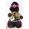 Image 1 : VINTAGE POLICE STUFFED BARNEY BEAR