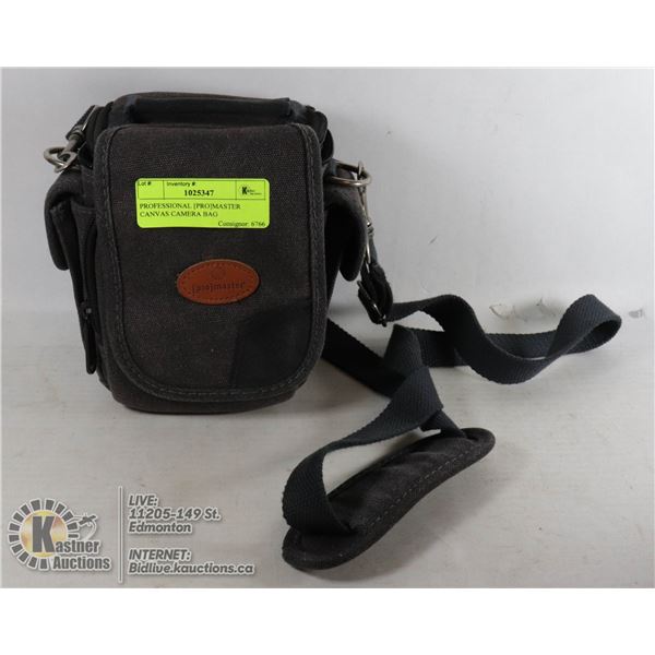 PROFESSIONAL [PRO]MASTER CANVAS CAMERA BAG