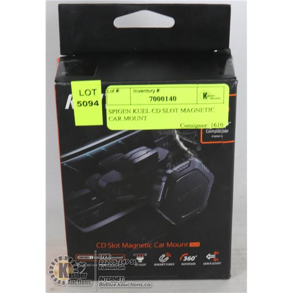 SPIGEN KUEL CD SLOT MAGNETIC CAR MOUNT