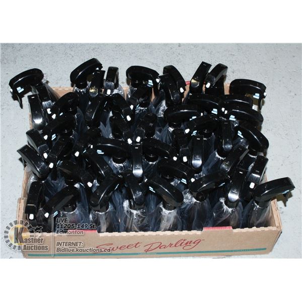 LARGE FLAT OF NEW SPRAY BOTTLES.