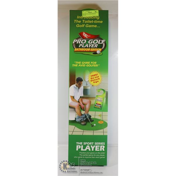 PRO GOLF PLAYER BATHROOM EDITION