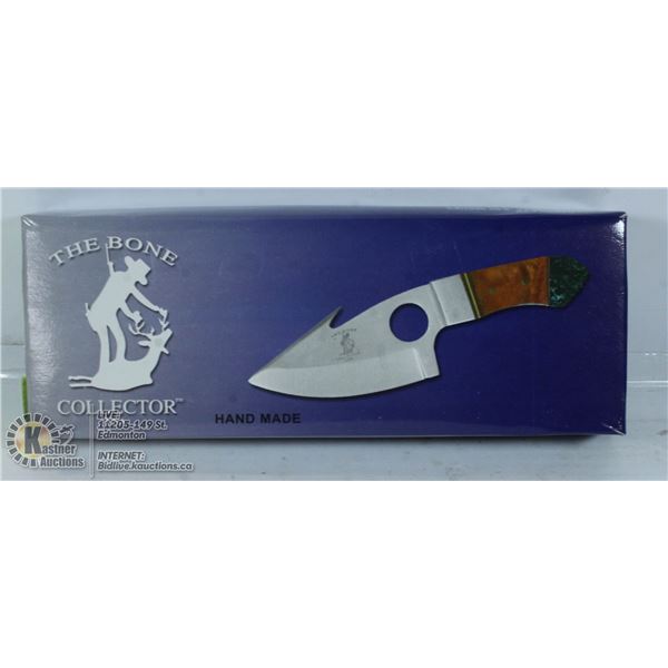 NEW BONE COLLECTOR 440 STAINLESS STEEL GUT