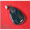 Image 1 : #19-NATURAL INDIA BLOODSTONE PENDANT