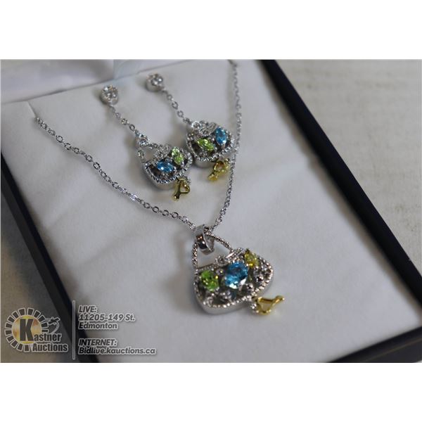 FASHION JEWELRY NECKLACE AND EAR RINGS