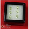 Image 1 : GENUINE FACETED PERIDOT GEMTONES, JEWELRY READY