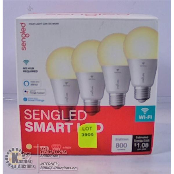 SENGLED SMART LED 4 PACK.