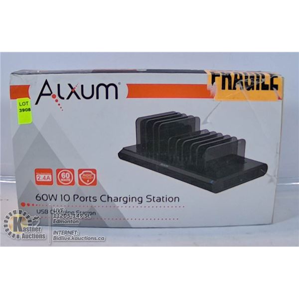 ALXIUM 60W 10 PORT CHARGING STATION.