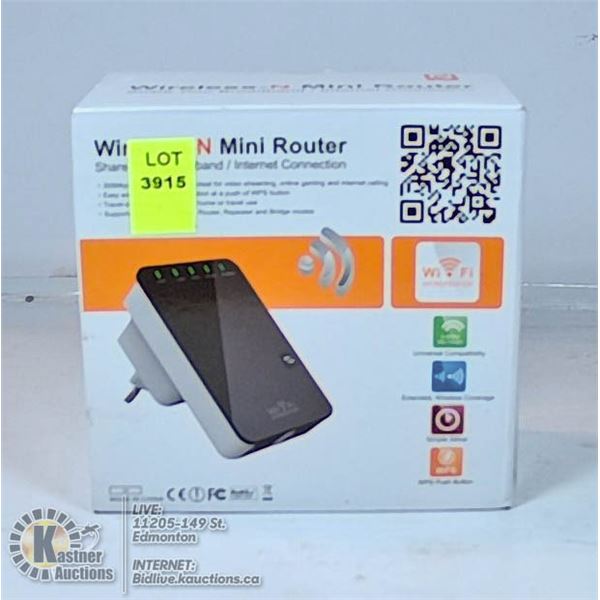 WIRELESS-N MINI ROUTER.