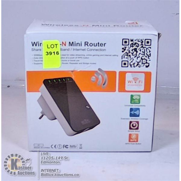 WIRELESS-N MINI ROUTER.