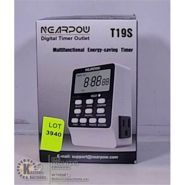 DIGITAL TIMER OUTLET.