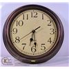 Image 1 : NEW QUARTZ WALL HANGING CLOCK.