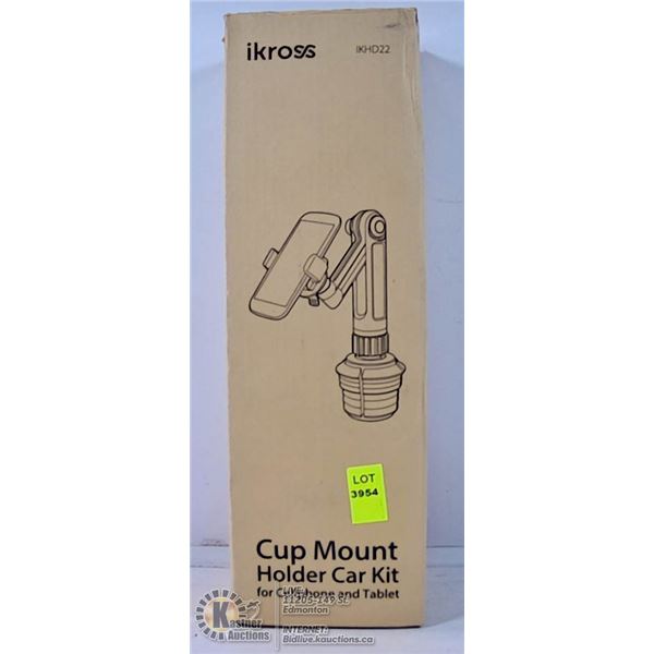 CUP MOUNT CELLPHONE AND TABLET HOLDER FOR CAR.