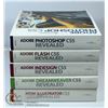 Image 1 : LOT OF ADOBE CS5 REVEALED MANUALS
