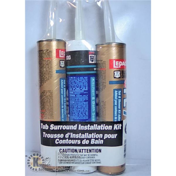 TUB SURROUND INSTALLATION KIT