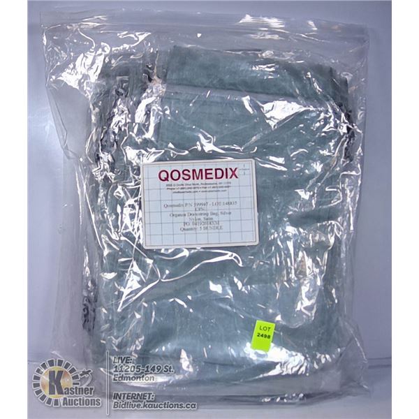 LOT OF NYLON DRAWSTRING BAGS