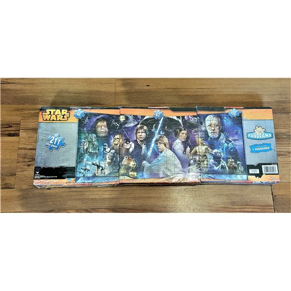 21)  FACTORY SEALED, LOT OF 3 STAR WARS