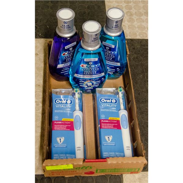 FLAT OF MOUTH CARE PRODUCTS