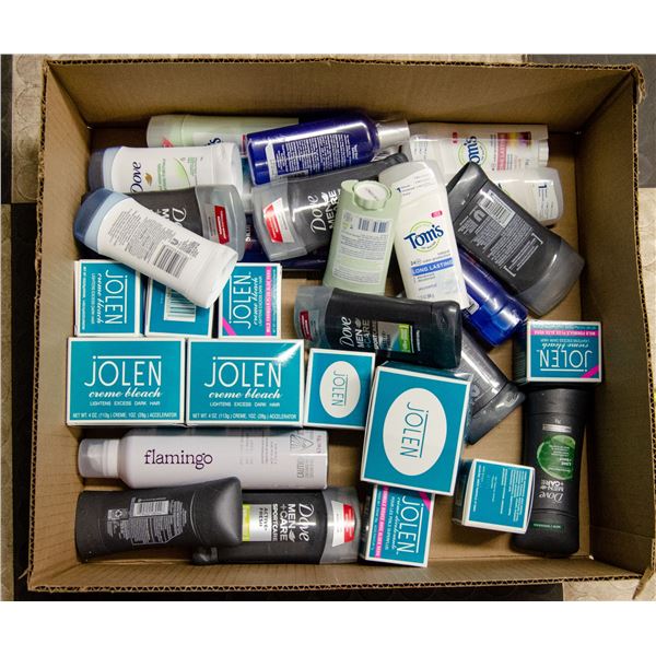 UNDER ARM DEODORANT AND HAIR PRODUCTS LOT