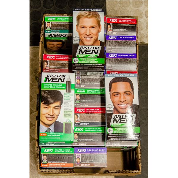 FLAT LOT OF JUST FOR MEN HAIR PRODUCTS