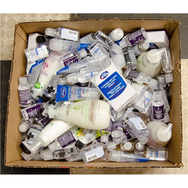 FLAT OF HAND SANITIZER LOT