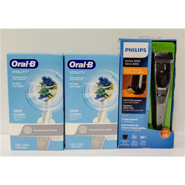 FLAT OF BRAND NEW PERSONAL GROOMING ELECTRONICS