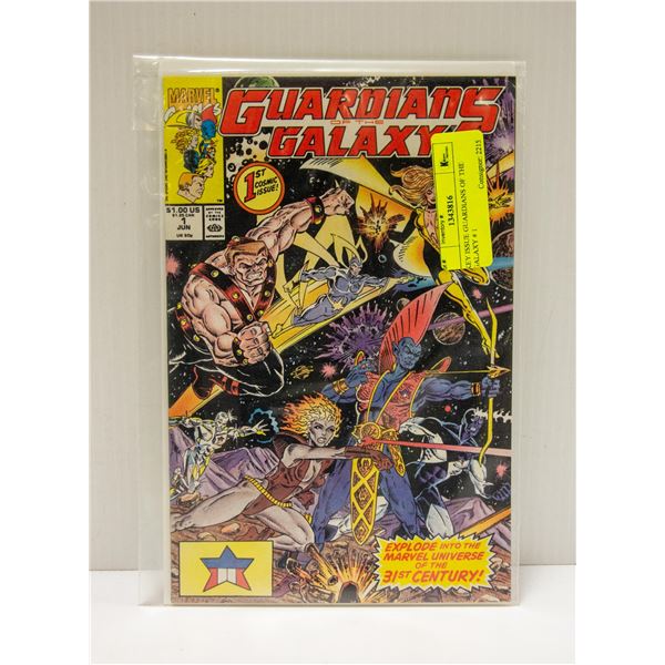 KEY ISSUE GUARDIANS OF THE GALAXY # 1