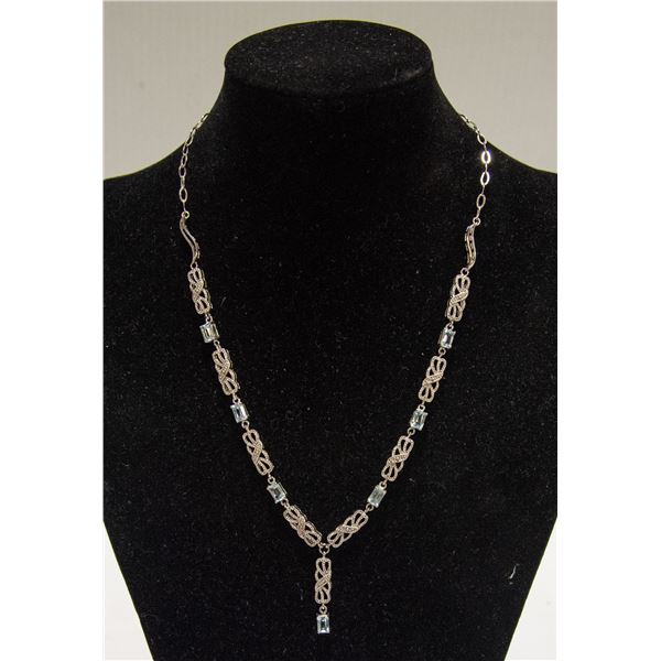 NEW .925 STERLING SILVER  NECKLACE