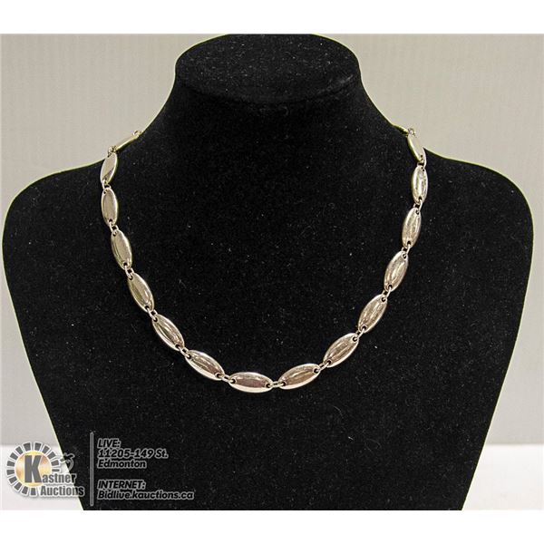 NEW 925 STERLING SILVER 16" NECKLACE ITALY MADE