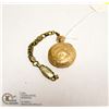 Image 1 : HUNTER GOLD PALTE CASE POCKET WATCH WORKS