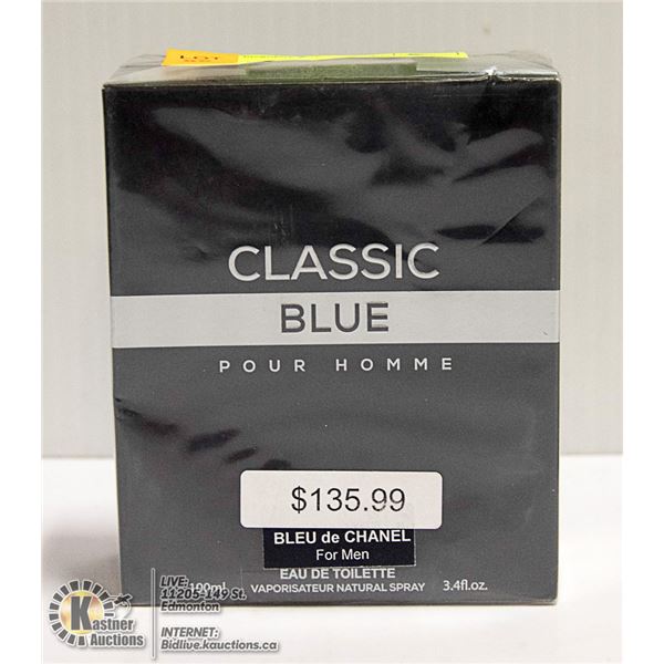 CLASSIC BLUE POUR HOMME 100ML