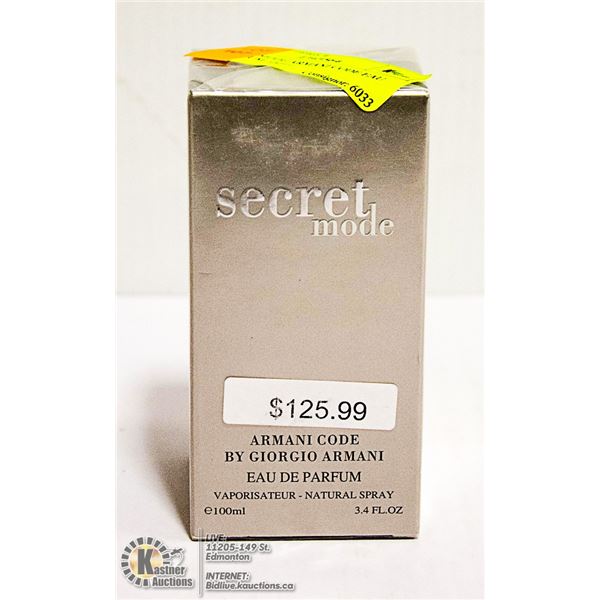SECRET MODE ARMANI CODE EAU DE PARFUM 100ML