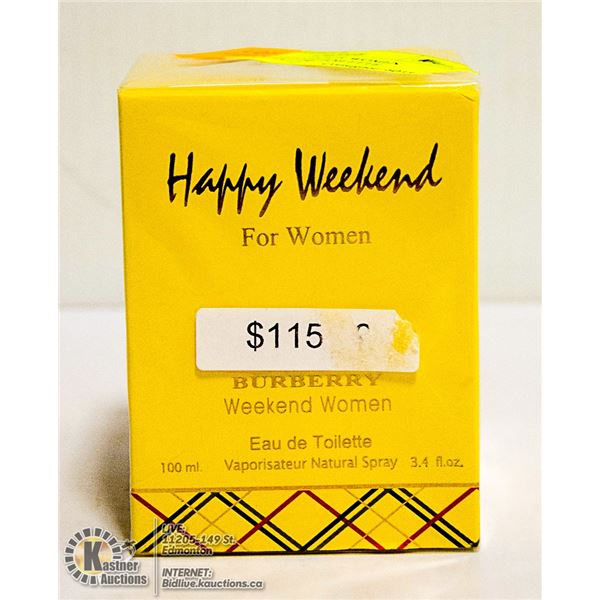 HAPPY WEEKEND FOR WOMEN BURBERRY EAU DE TOILETTE