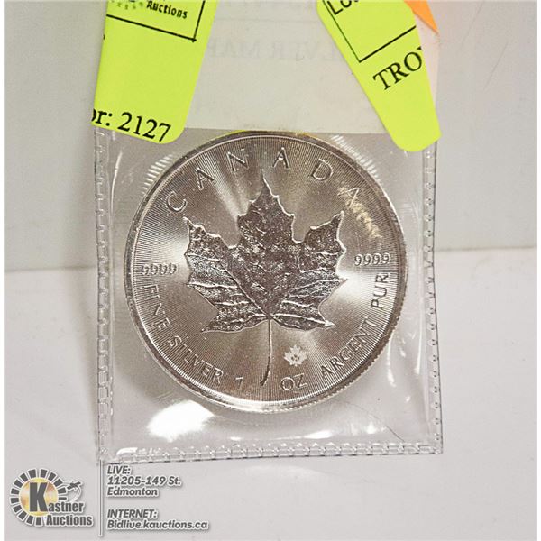 TROY OZ SILVER MAPLE LEAF