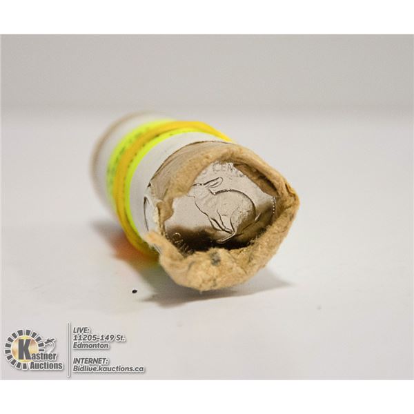 BNS SHOTGUN SHORT ROLL OF 1967 CENTENNIAL NICKLES