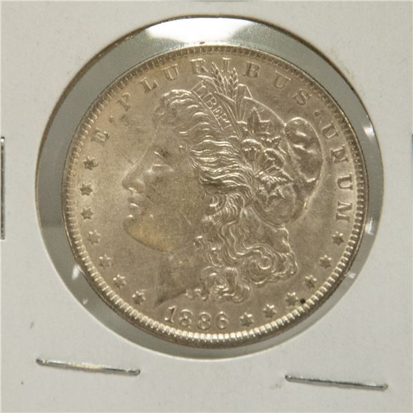 1886 US MORGANSILVER DOLLAR COIN