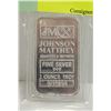 Image 1 : JM .999 SILVER 1 OUNCE BAR