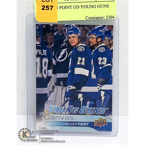 BRAYDEN POINT UD YOUNG GUNS CANVAS