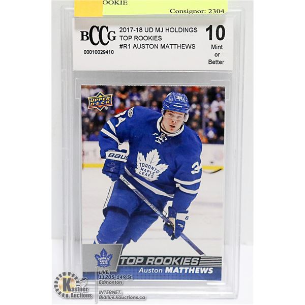 AUSTON MATTHEWS UD HOLDINGS TOP ROOKIE