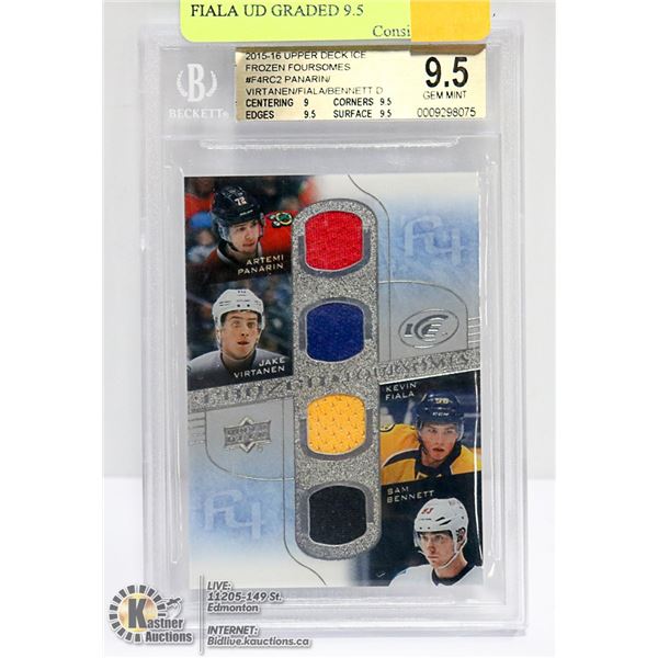PANARIN, VIRTANEN, BENNETT, FIALA UD GRADED 9.5