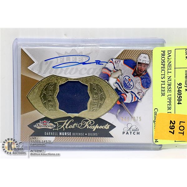 DARNELL NURSE UPPER DECK HOT PROSPECTS FLEER
